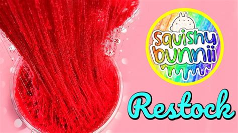 squishubunny|Slime Shop Restock! Making slime for my shop! Squishybunnii